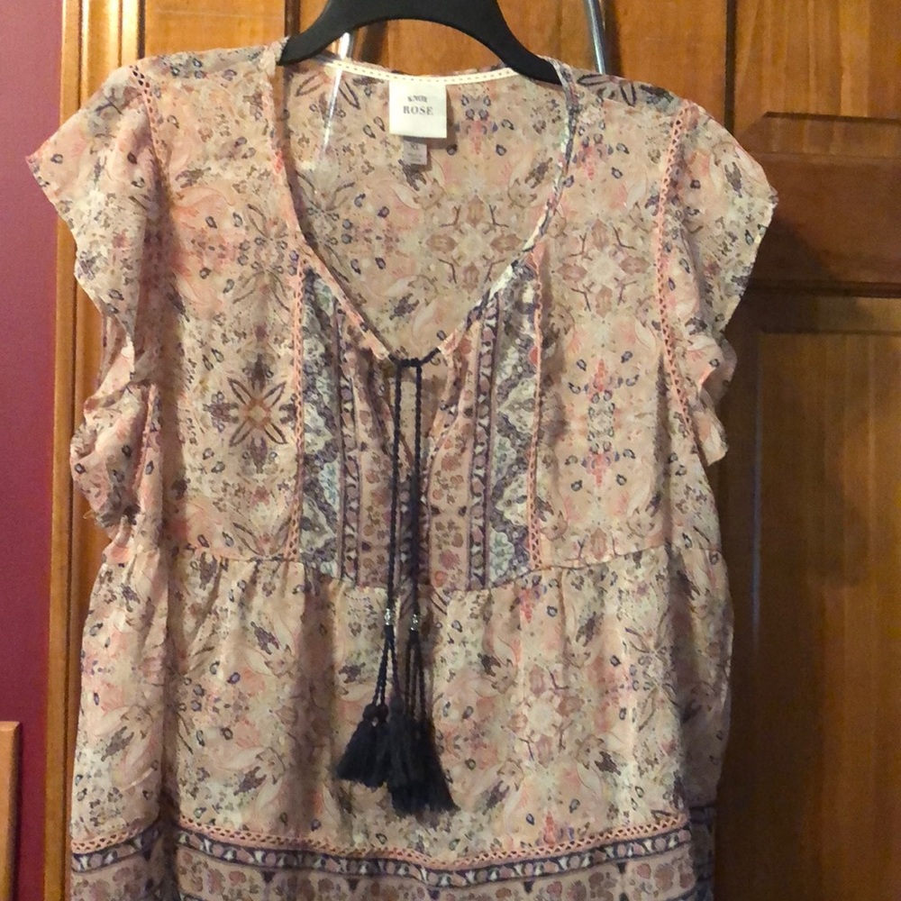 Colorful top size XL